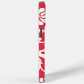 Aangepaste  schade rood elke kleur Case-Mate iPhone case (Achterkant / Rechts)