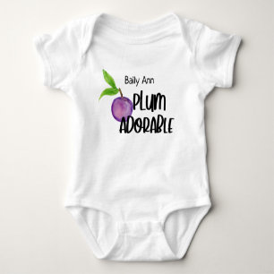 Aangepaste Schattige Baby van Plum Bodysuit