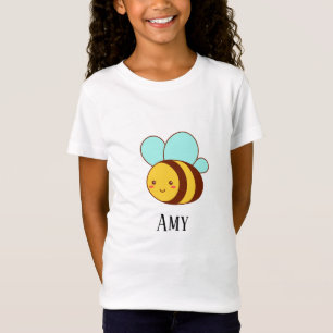 Aangepaste schattige hommel t-shirt