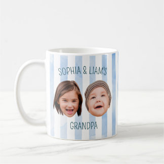 Aangepaste Schattige Kinderen Babygezicht 2 Foto's Koffiemok