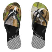 Aangepaste Schattige Puppy Dog-Teenslippers met Fa Teenslippers (Voetbed)