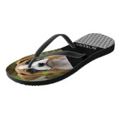 Aangepaste Schattige Puppy Dog-Teenslippers met Fa Teenslippers (Schuin)