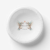 Aangepaste Schattige Wedding Paper Bowl Papieren Kommen (Voorkant)