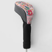 Aangepaste Schattigee  Bloem Cadeaus voor Vrouwen  Golfheadcover (Schuin)