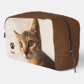 Aangepaste Schattigee Huisdier Kitten Kat Hond Fot Toilettasje (Rechterhoek)