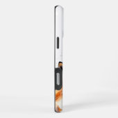 Aangepaste Schattigee Knuffelvossen Vossenpaar Lie iPhone Hoesje (Rechterkant)