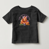 Aangepaste Schattigee Pompoen Fun Spooky Halloween Kinder Shirts (Voorkant)
