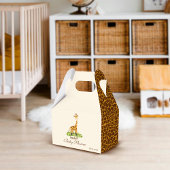 Aangepaste Schattigee Safari Giraffe Favor Box Bedankdoosjes