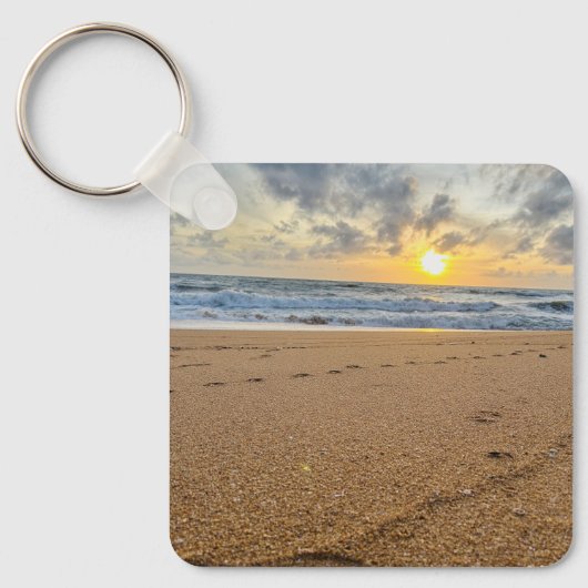 Aangepaste Schattigee Twee Foto Dubbelzijdig Geper Sleutelhanger (Voorkant)