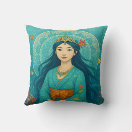 Aangepaste Schattigee Whismusical Japanse Zeemeerm Kussen