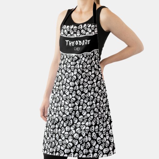 Aangepaste schedel schort (Insitu)