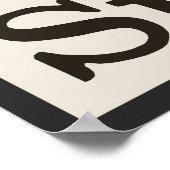 Aangepaste schoenwinkel poster (Hoek)