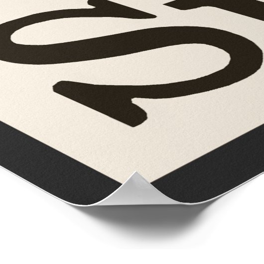 Aangepaste schoenwinkel poster (Hoek)