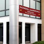 Aangepaste School Carnaval Banner (Buitenkant Gebouw)