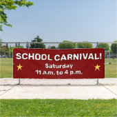 Aangepaste School Carnaval Banner (Insitu)