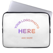 Aangepaste school logotekst laptoptas