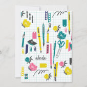 Aangepaste schoolnotities kaart (Voorkant)