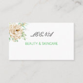 AANGEPASTE SCHOONHEID VISITEKAARTJE (Voorkant)