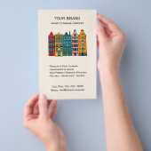 Aangepaste Schoonmaakdiensten QR Flyer (Hand)