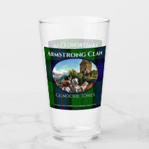 Aangepaste Schotse Armstrong Clan Gilnockie Painti
