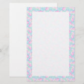 Aangepaste schrijfbenodigdheden, Rozen voor notebo Briefpapier (Voorkant / Achterkant)