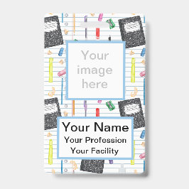 Aangepaste schrijfbenodigdheden - Schoolserie-badg Badge