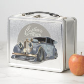 Aangepaste sci-fi retro raceauto (In situ)