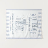 Aangepaste Scottsdale Bache-feest voor The Veil Wandkleed (Voorkant (horizontaal))