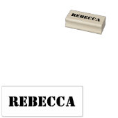 Aangepaste script stencil serif handtekening naam  	rubberstempel (Gestempeld)
