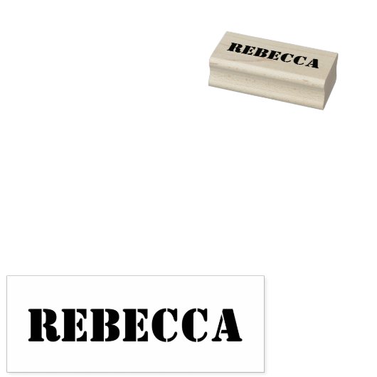 Aangepaste script stencil serif handtekening naam  	rubberstempel (Gestempeld)