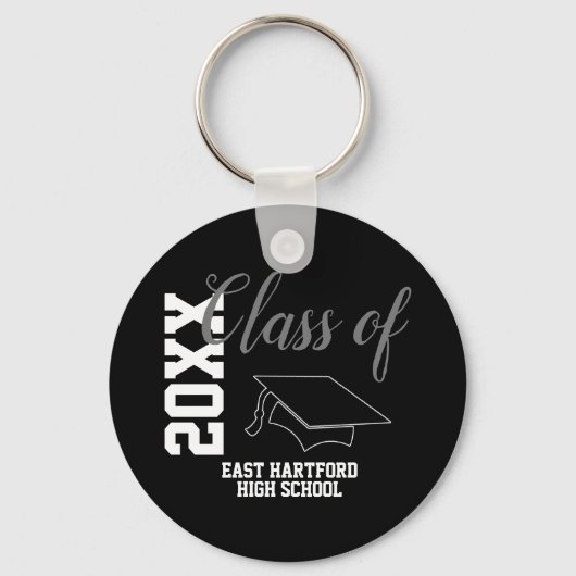 Aangepaste Senior Class 2023 Favor Sleutelhanger (Voorkant)