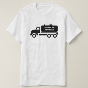 Aangepaste Septic Truck Jouw tekst T-shirt