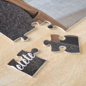 Aangepaste serie foto-puzzel met aangepaste tekst legpuzzel (Zijkant)