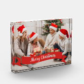 Aangepaste serie foto's met prettig kerstfeest (Links)