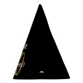 Aangepaste serif 1 naam Gold Glitter 70 & Fabulous Feesthoedjes (Rechts)