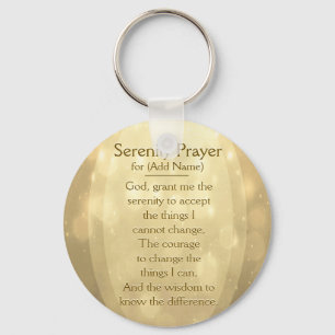 Aangepaste service Prayer Sleutelhanger