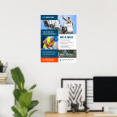 Aangepaste services voor elektrische aannemers poster (Thuiskantoor)