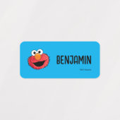 Aangepaste Sesamstraat's Elmo Schetskleding Labels (Design 1)