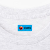 Aangepaste Sesamstraat's Elmo Schetskleding Labels (Aangebracht)