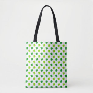 Aangepaste Shamrock Bag, Ierse geschenken St Patri Draagtas