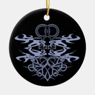 Aangepaste sieraden voor het Lesbische stammenhuis Keramisch Ornament