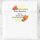 Aangepaste  Sinaasappels Inblikken Stickers (Tas)