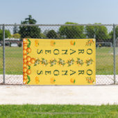 Aangepaste Sinaasappels voor verkoopverticaal Spandoek (Insitu)