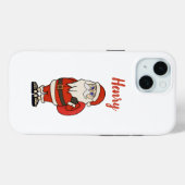 Aangepaste Sinterklaas Kerst Teenslippers Case-Mate iPhone Case (Achterkant (horizontaal))