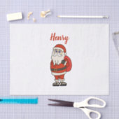 Aangepaste Sinterklaas Kerst Teenslippers Tissuepapier (Craft)