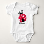 Aangepaste Sjablonen voor Ladybug Romper (Voorkant)