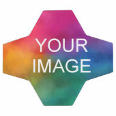 Aangepaste Sjabloon Bedrijf Logo Afbeelding Tekst Voetbal (Enkel)