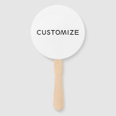 AANGEPASTE  SJABLOON BLANK HANDWAAIER (Voorkant)