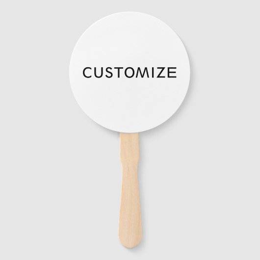 AANGEPASTE SJABLOON BLANK HANDWAAIER (Voorkant)