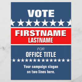 Aangepaste Sjabloon campagne Flyer